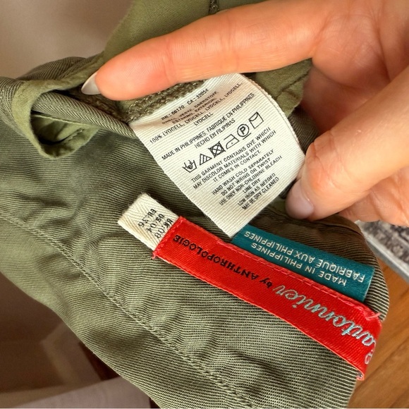 Anthropologie Sage Green Trousers - Picture 4 of 4